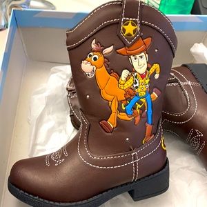 Toy story brown cowboy boots New